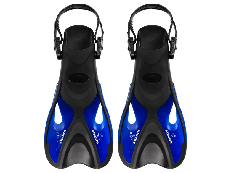 Atlantis Dolphin 36-41 Zwemvliezen - Black/Purple