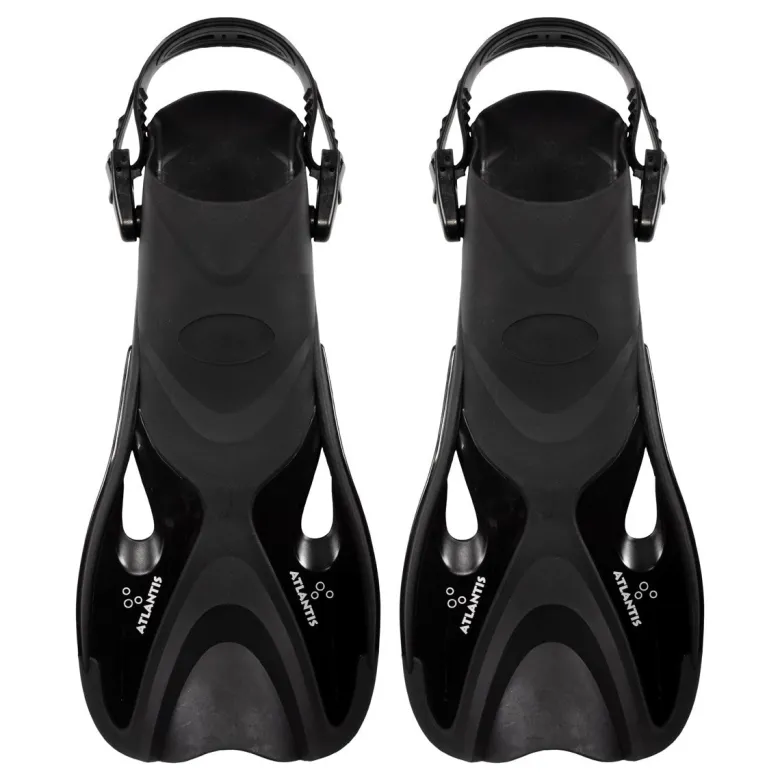 Atlantis Dolphin 36-41 Zwemvliezen - Black