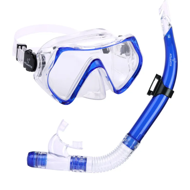 Atlantis Hawai Snorkelset - Blue