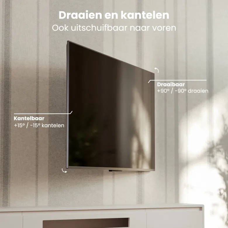 Auronic draaibaar en kantelbare TV Beugel - 13-42 inch