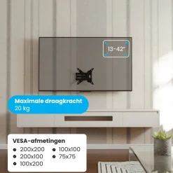 Auronic draaibaar en kantelbare TV Beugel - 13-42 inch