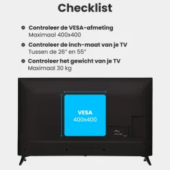 Auronic draaibaar en kantelbare TV Beugel - 26-55 inch
