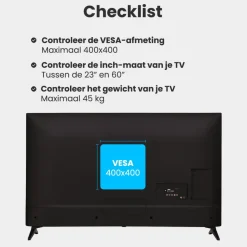 Auronic draaibaar en kantelbare TV beugel - 23-60 inch