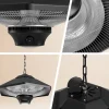 Auronic Infrarood hangende terrasverwarmer - 2000 watt