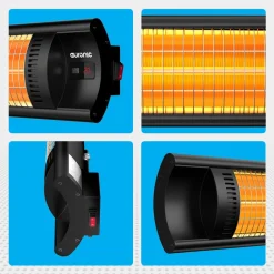 Auronic infrarood terrasverwarmer - 2500 watt