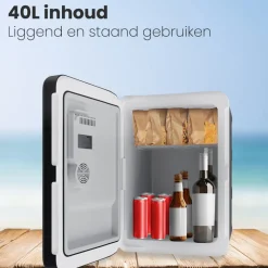 Auronic 40 liter koelbox - Black