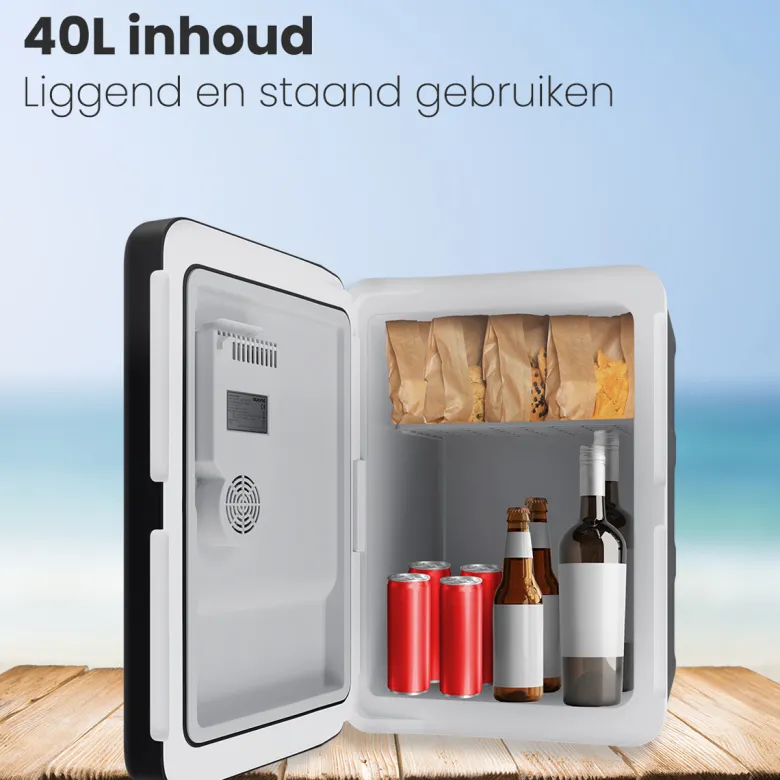 Auronic 40 liter koelbox - Black