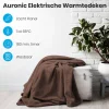 Auronic 1-persoons elektrische deken - Brown