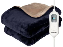 Auronic 1-persoons elektrische deken - Night Blue