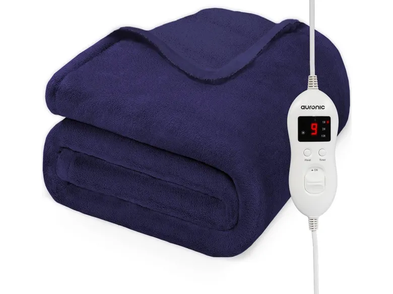 Auronic 2-persoons elektrische deken - Blue