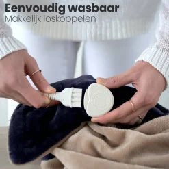 Auronic 2-Persoons elektrische deken - Night Blue