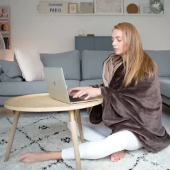 Auronic 2-Persoons elektrische deken - Brown