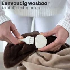 Auronic 2-Persoons elektrische deken - Brown