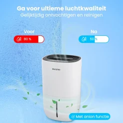 Auronic Pro Plus Series 16 liter luchtontvochtiger - White