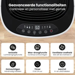 Auronic Pro Plus Series 16 liter luchtontvochtiger - White