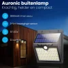 Auronic Solar wandlamp met bewegingssensor - Set van 2