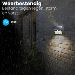 Auronic Solar wandlamp met bewegingssensor - Set van 2