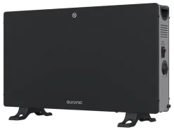 Auronic 2000 watt convectorkachel met ventilator - Black