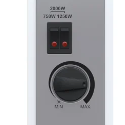 Auronic 2000 watt convectorkachel met ventilator - White