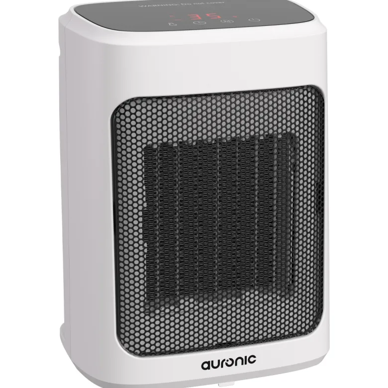 Auronic 2000 watt digitale ventilatorkachel - White