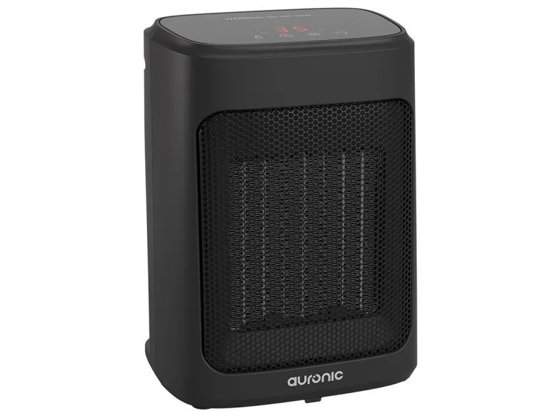 Auronic 2000 watt digitale ventilatorkachel - Black