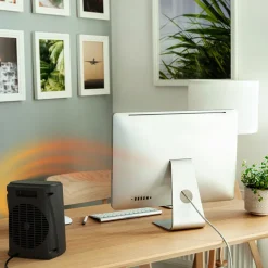 Auronic 2000 watt digitale ventilatorkachel - Black