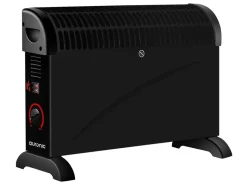 Auronic 2000 watt elektrische convectorkachel - Black