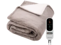 Auronic 200 x 180 cm elektrische deken - Taupe