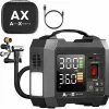 AutoXtreme Air-300 luchtcompressor met ektrische fietspomp