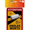 AutoXtreme Angles Morts Vrachtwagen sticker - Set van 5