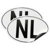 AutoXtreme Landcode NL mageneet sticker - Set van 2
