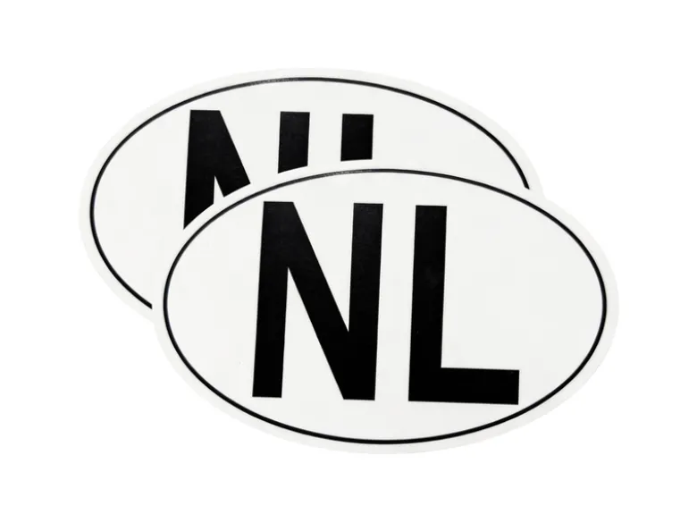 AutoXtreme Landcode NL sticker - Set van 2