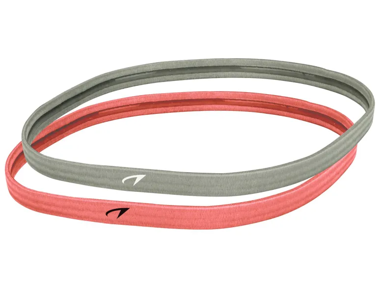 Avento breed sporthaarband - Coral Red