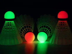 Avento 4 LED badminton shuttles