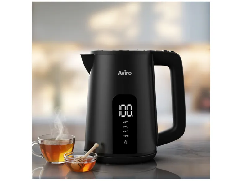 Aviro waterkoker met temperatuurregeling - 1,7 liter