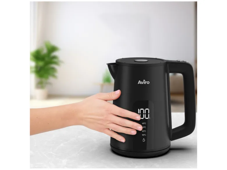 Aviro waterkoker met temperatuurregeling - 1,7 liter