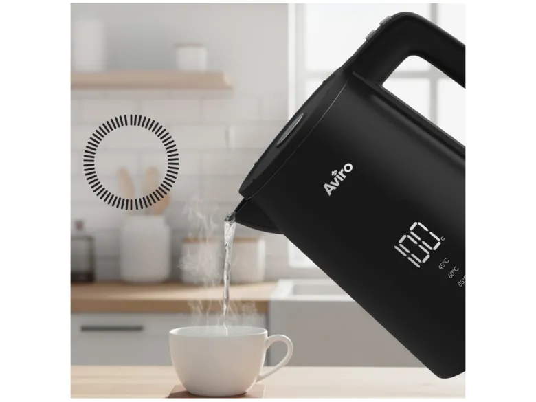 Aviro waterkoker met temperatuurregeling - 1,7 liter