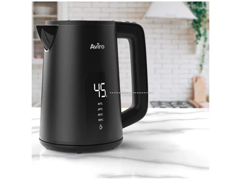 Aviro waterkoker met temperatuurregeling - 1,7 liter