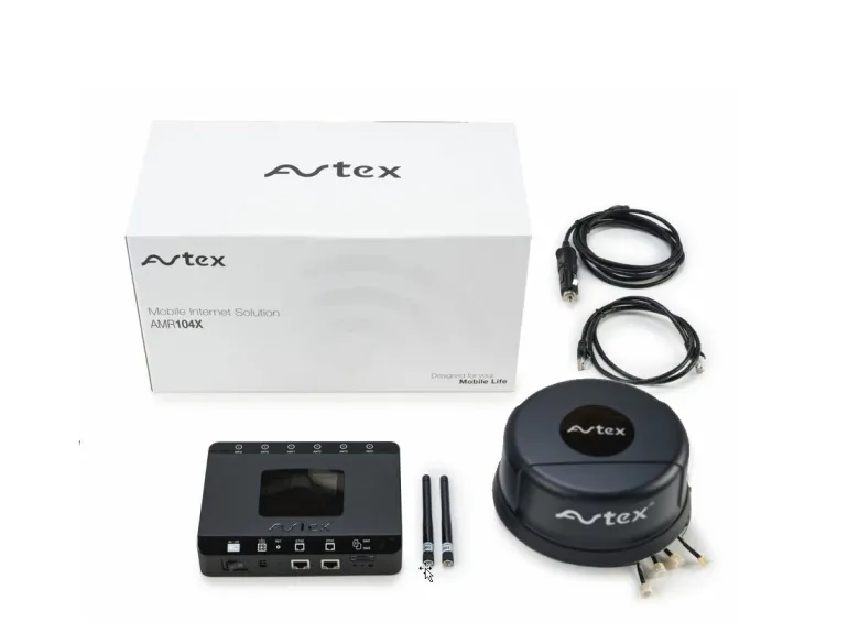Avtex AMR104X 4G/Wifi Dual Sim - Black
