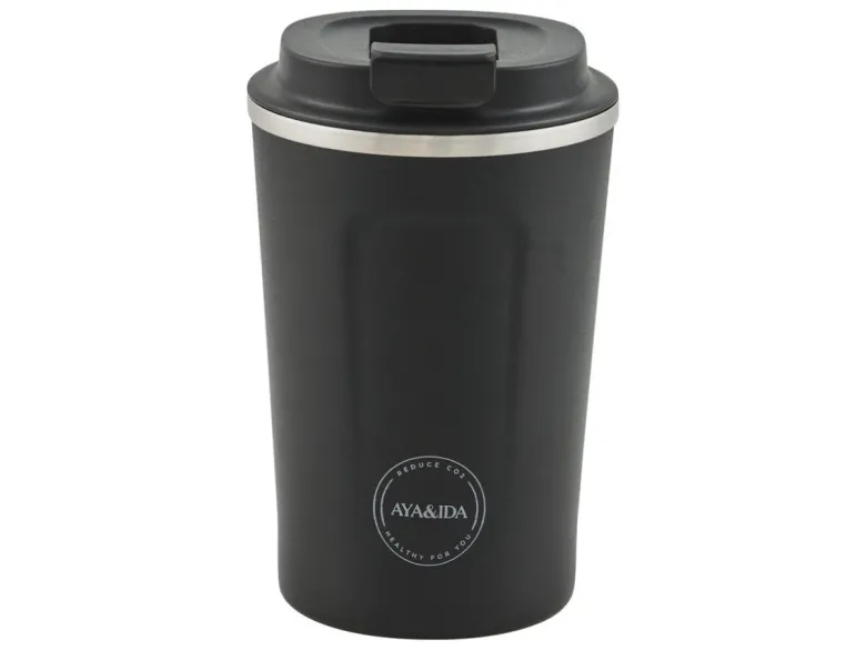 AYA&IDA CUP2GO 380 ml thermosbeker - Matt Black