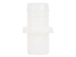 Badé 1 1/4" buitendraad x 40 mm rechte slangtule