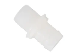 Badé 1 1/4" buitendraad x 40 mm rechte slangtule