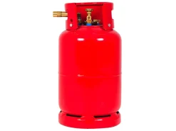 Badé 27 liter stalen haakse staande LPG tank