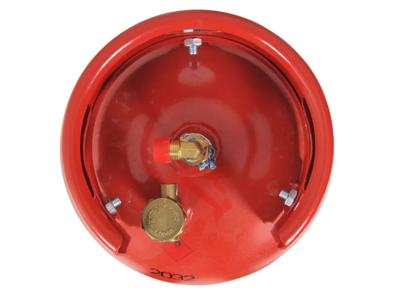 Badé 27 liter stalen staande LPG tank