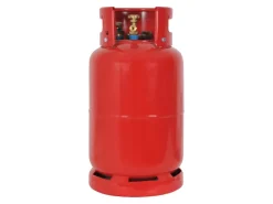 Badé 27 liter stalen staande LPG tank met knie koppeling