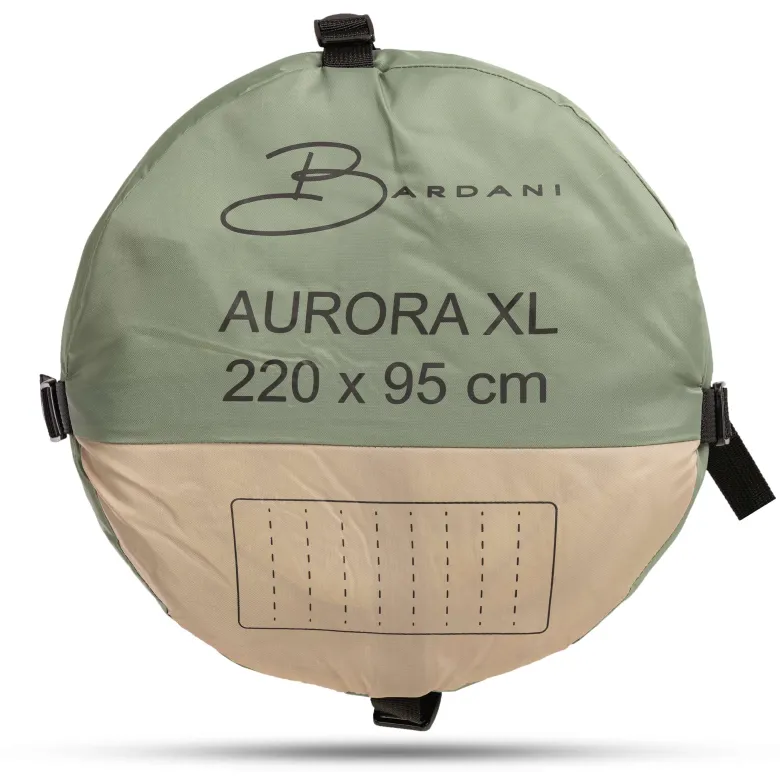 Bardani Aurora XL slaapzak - Olive Green