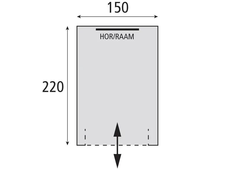 Bardani Bolero schuurtent
