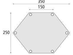 Bardani Multi Wing RSTC tarp - 350 x 250 cm