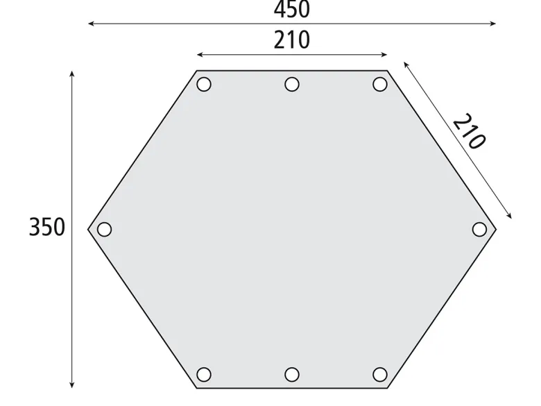Bardani Spitfire Wing RSTC tarp - 450 x 350 cm
