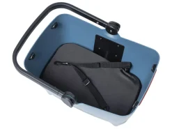 Basil Buddy Klickfix Blue hondenfietsmand
